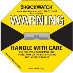 Etichetta Shockwatch