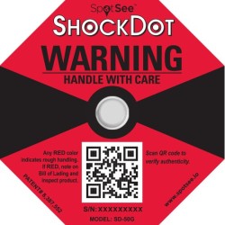 Etichetta Shockwatch